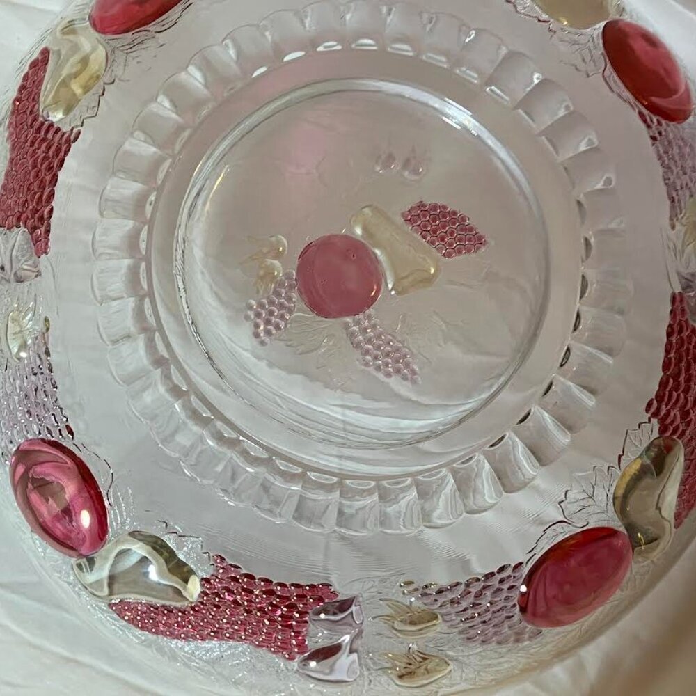 Westmoreland Glass Della Robbia Fruit Bowl Vintage EUC - Picture 12 of 14